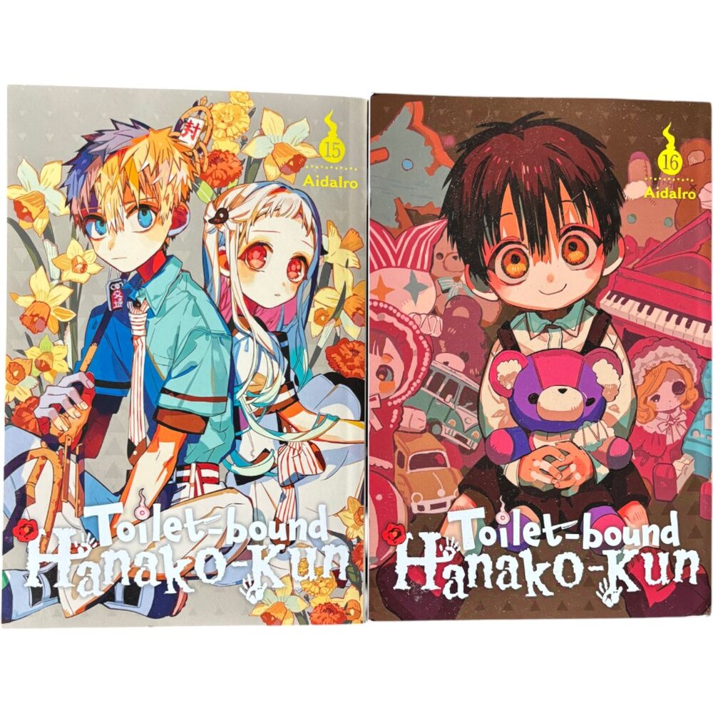 Toilet-Bound‎ Hanako-Kun English Manga Lot Of 2 Volumes 15-16 NEW